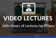 Video Lectures for JEE Mains and Advance